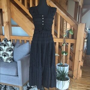 Black Skirt Set